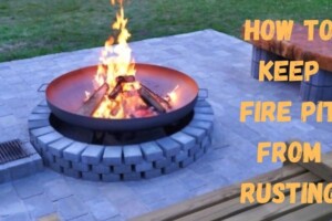 How to keep fire pit from rusting