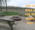 How To Build A Fire Pit Bench Seat